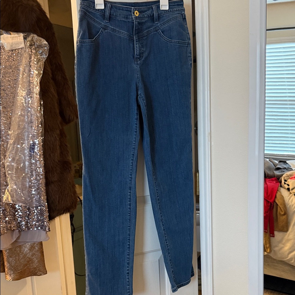 INC International Concepts High Rise Blue Jeans